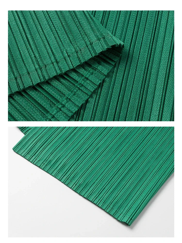 Luxury Pleated Sleeveless Dress