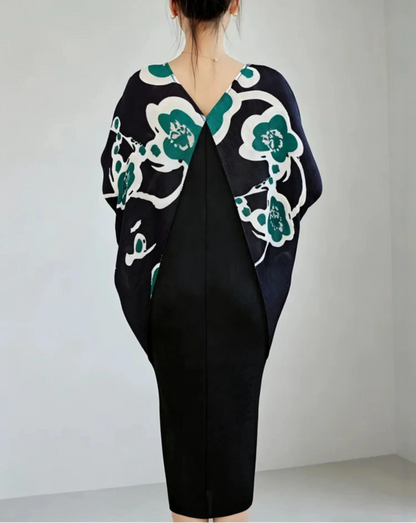 Luxury Sculptural Kaftan Dress