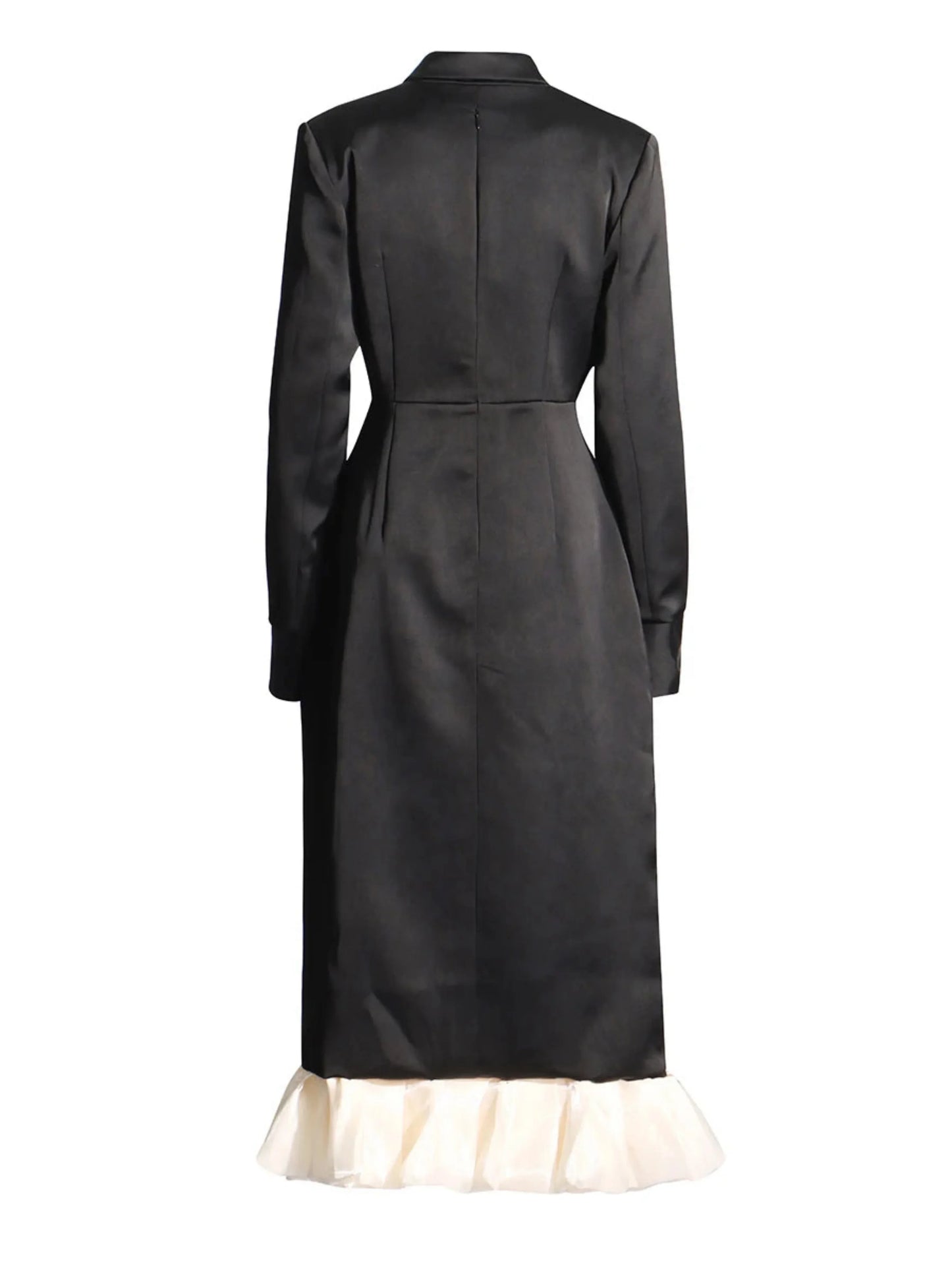 Luxury Crystal Blazer Dress