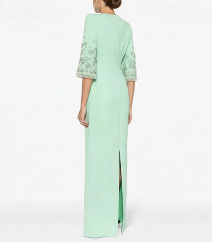 Luxury Crystal Formal Dress