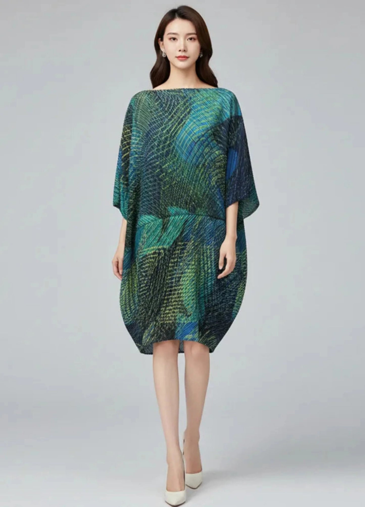 Luxury Pleated Travel Tunic