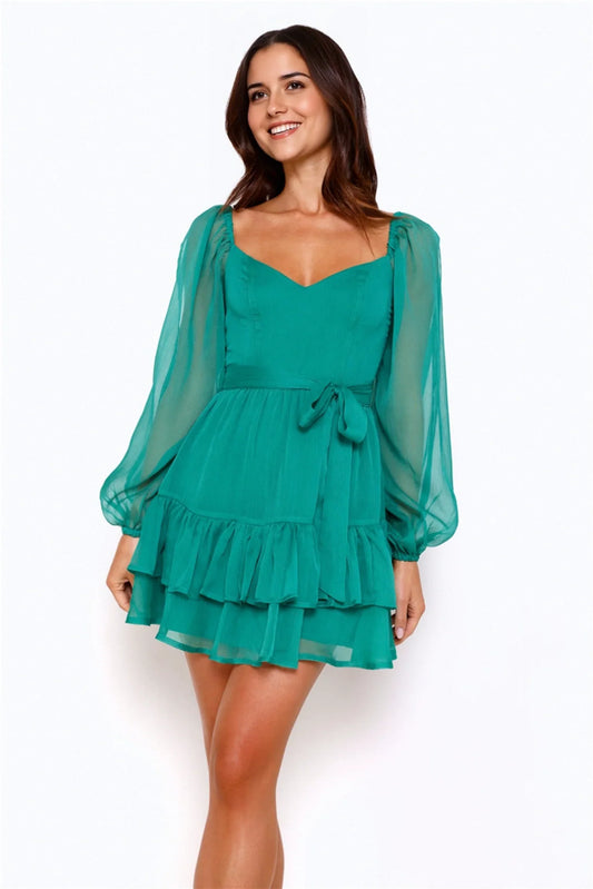 Daydream Fiesta Long Sleeve Mini Dress