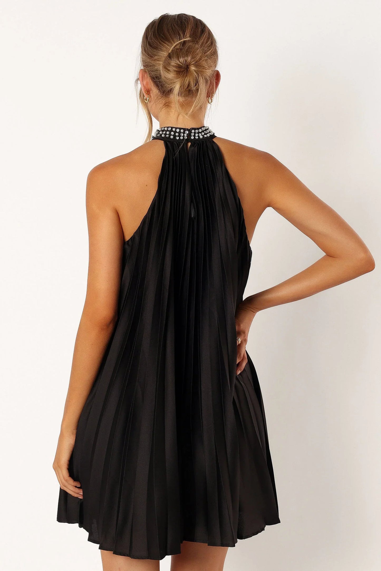 Lizzy Halterneck Mini Dress