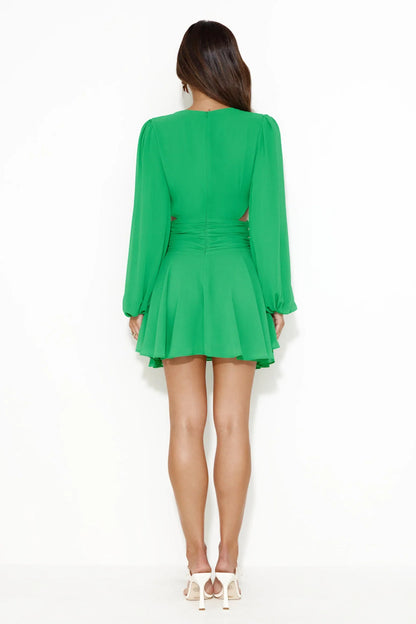 RUNAWAY Brady Long Sleeve Mini Dress