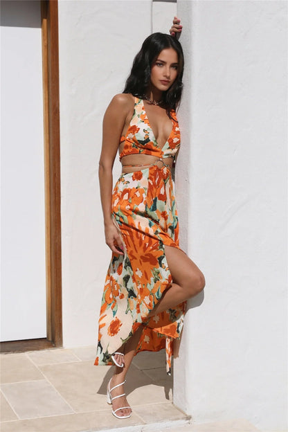 Stepping Out Maxi Dress
